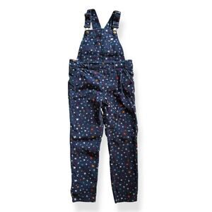 Frugi organic star print corduroy overalls
